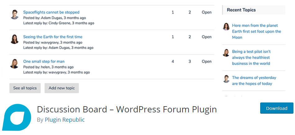 Discussion Board - Top WordPress Digital Marketing Plugins13