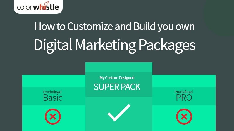 How to Customize and Build you ownDigital Marketing Packages