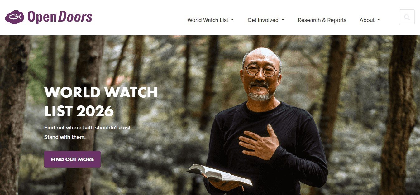 Religious Membership Website (Open doors) - ColorWhistle