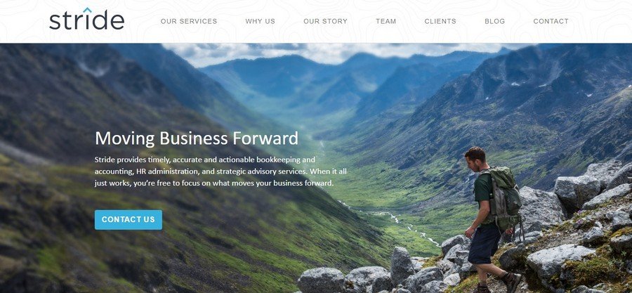 Stride - Small Business Website Design Ideas 10