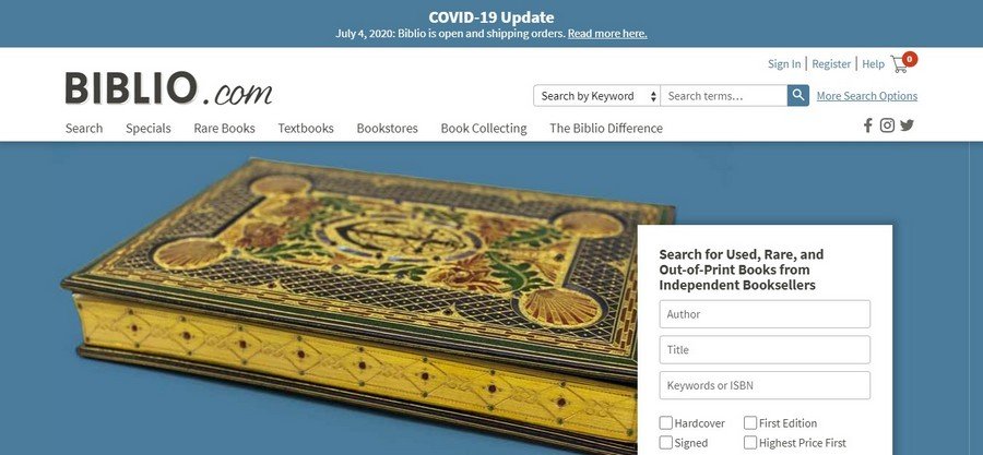 Biblio - Small Business Website Design Ideas 4