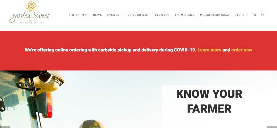 Garden Sweet - Small Business Website Design Ideas 4