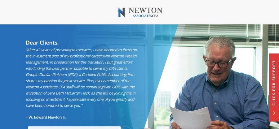 Newton - Small Business Website Design Ideas 8
