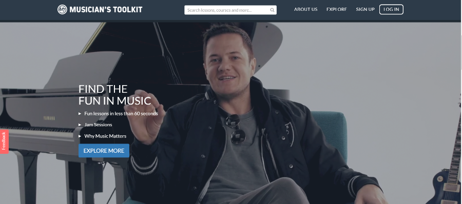 Musicians Toolkit - Small Business Website Design Ideas Music 11
