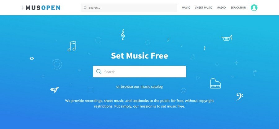 Musopen - Small Business Website Design Ideas Music 4
