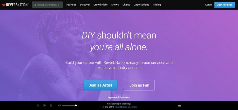 ReverbNation - Small Business Website Design Ideas Music 7