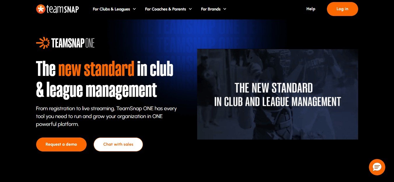 Sports Membership Website Designs (team snap) - ColorWhistle