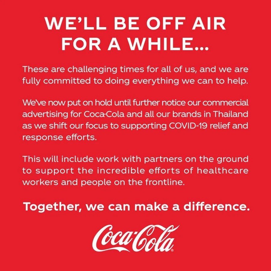 Coca Cola - best covid 19 awareness advertisements