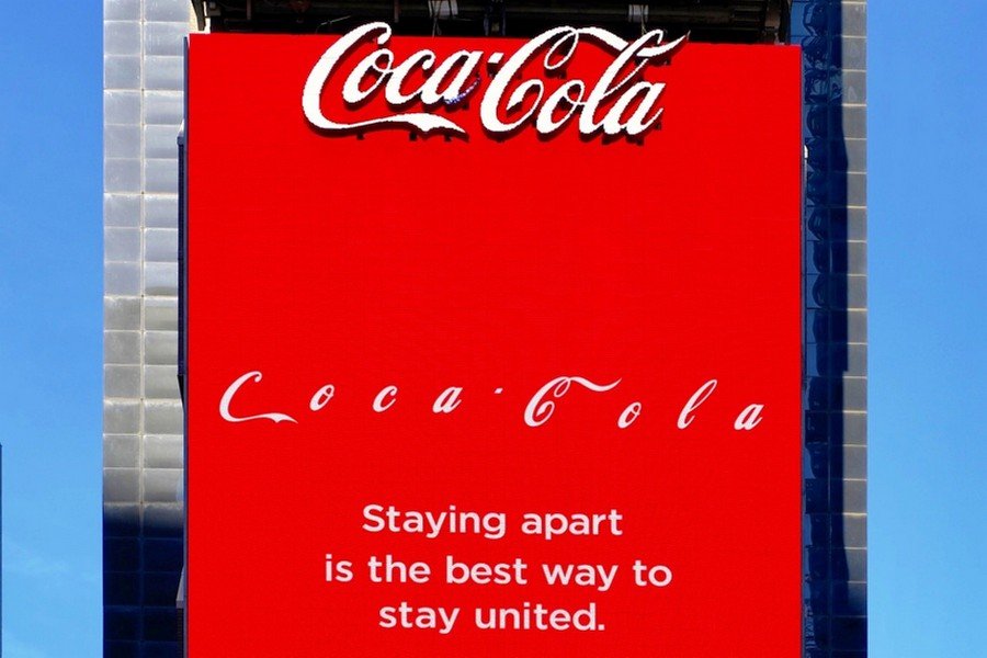 Coca Cola - covid 19 awareness advertisements
