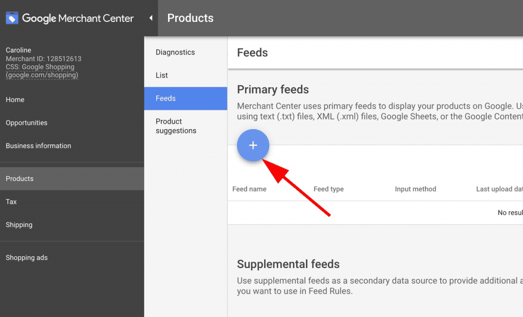 Adding Products Google Merchant