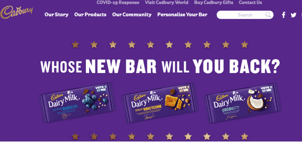 Cadbury - Top brands