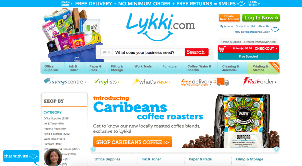 Lykki website