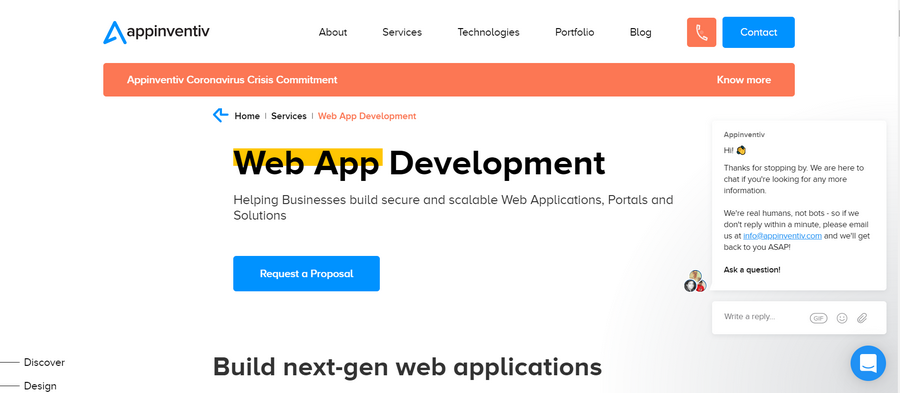 Web Application Development Companies Appinventiv