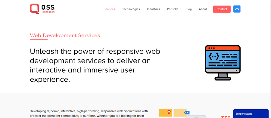Web Application Development Companies QSS-Technosoft