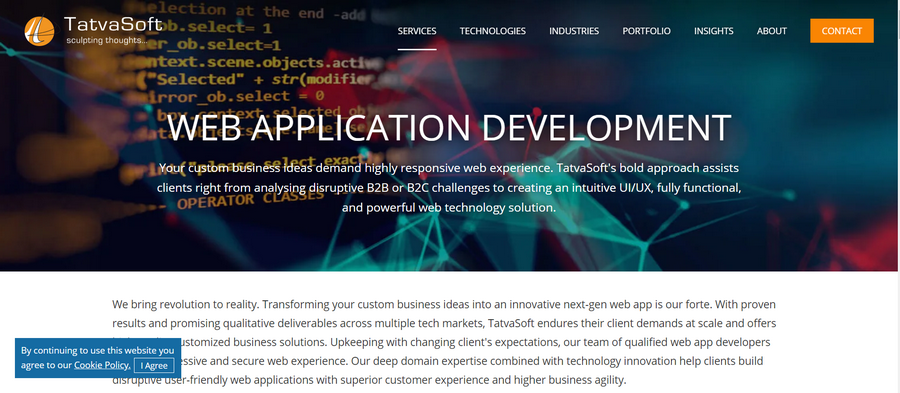 Web Application Development Companies TatvaSoft