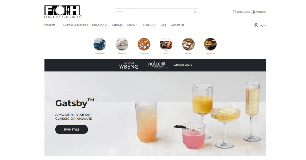Best Kitchenware Website Design Inspiration (FOH) - ColorWhistle
