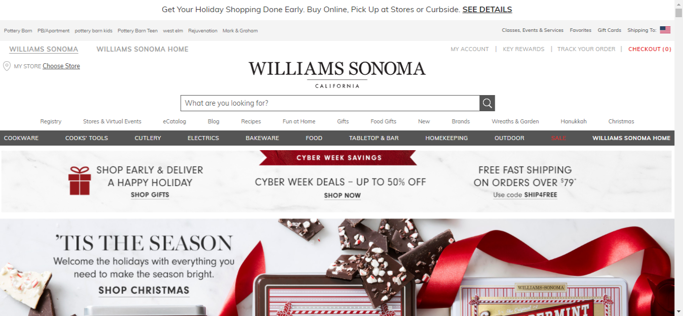 WilliamsSonoma - Online Kitchenware Stores