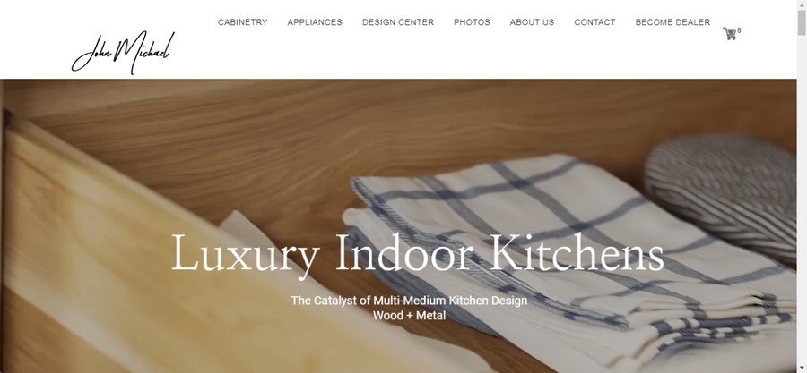 JohnMichael- Kitchen Furniture Website
