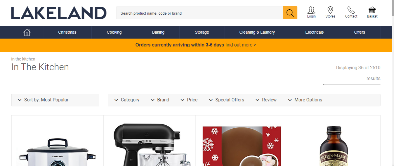 Lakeland - Online Kitchenware Stores