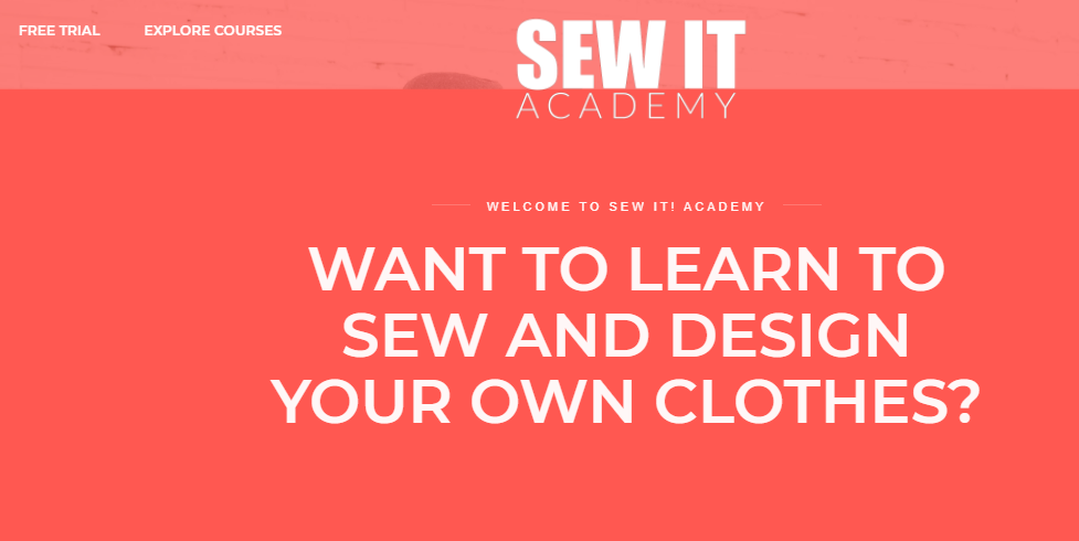 Sew It - Education Membership Websites