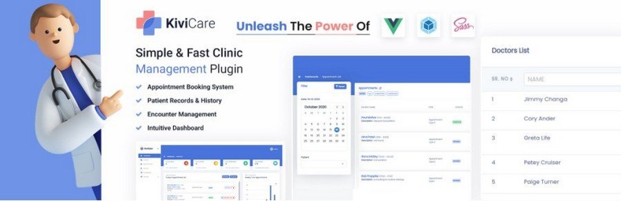 KiviCare - Patient Management Plugin