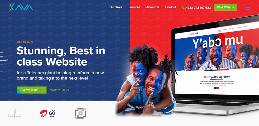 Kavaghana Web Development company Ghana- ColorWhistle