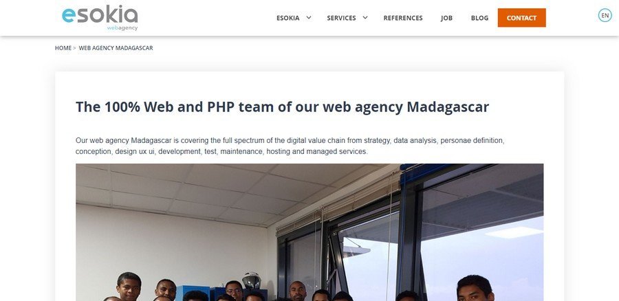 Esokia - Top Web Development Companies in Madagascar
