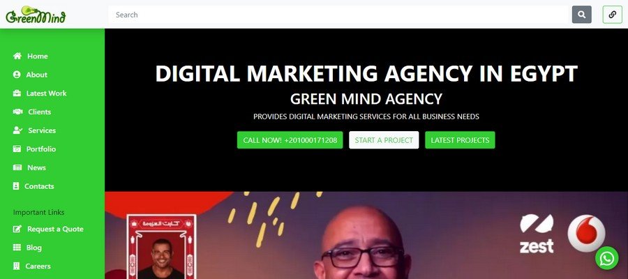Web Development Companies in Egypt (Greenmind) - ColorWhistle