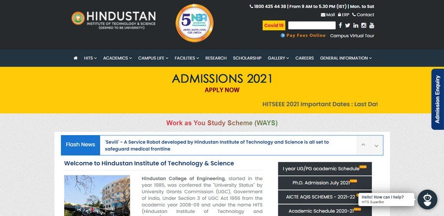 Hindustan-Educational-Institutions-Digital-Audit-ColorWhistle
