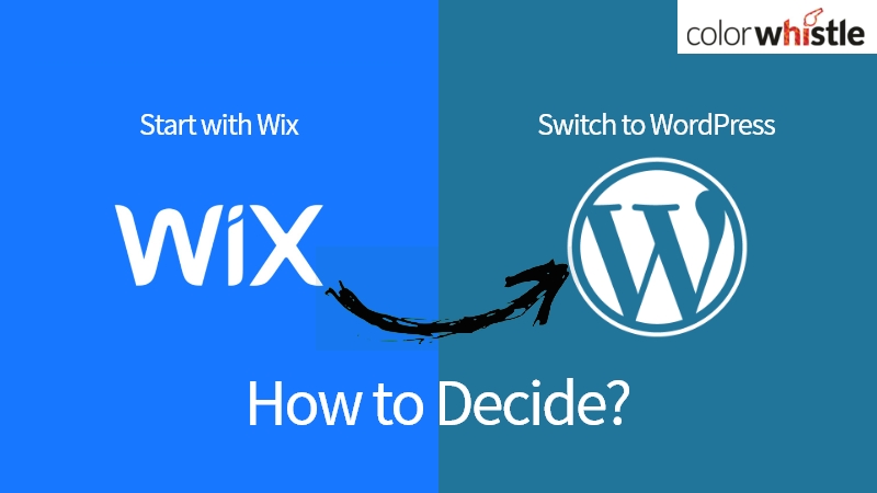 Start with Wix, Switch to WordPress - How to Decide