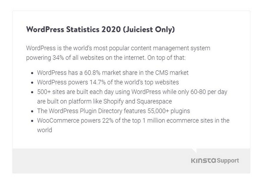 Wordpress Statistics