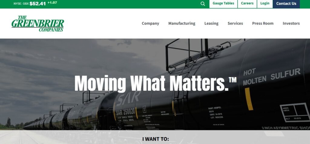 Industrial Website Design Example Ideas (GreenBrier) - ColorWhistle