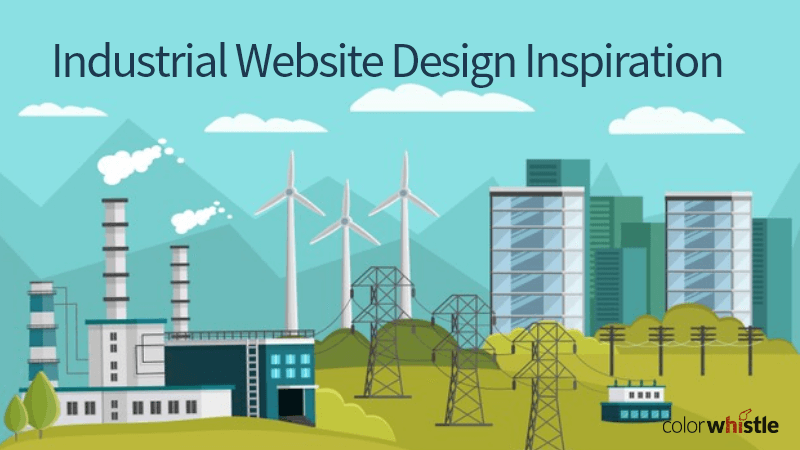Industrial Website Design Example Ideas