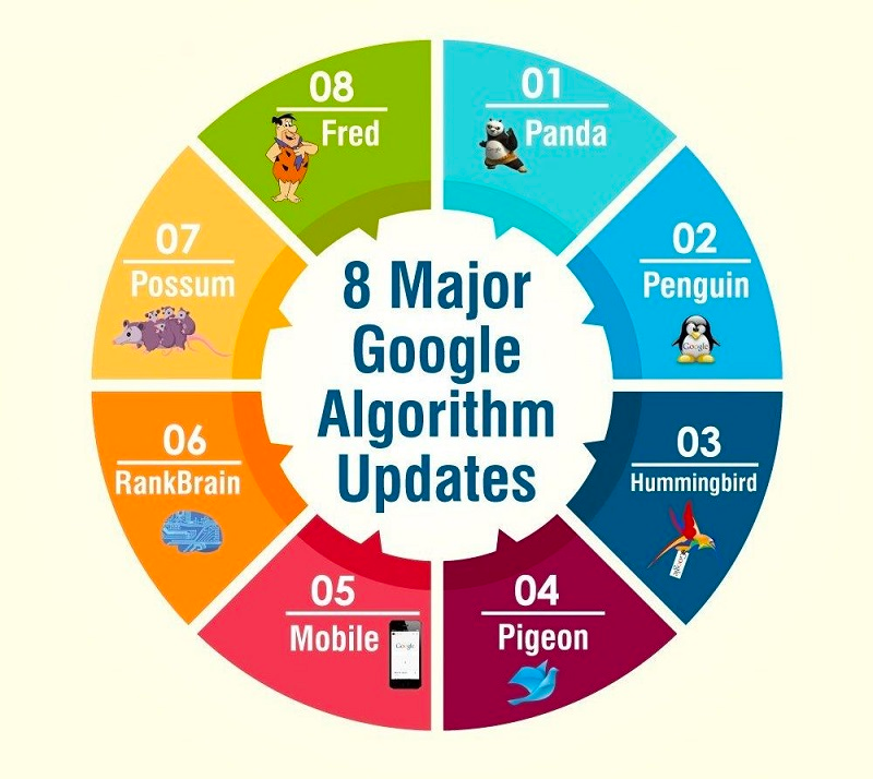 Google Algorithm Update SEO Trends - ColorWhistle