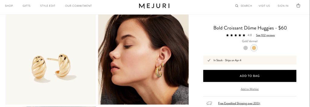 HD photo's Jewelry Website Development - ColorWhistle
