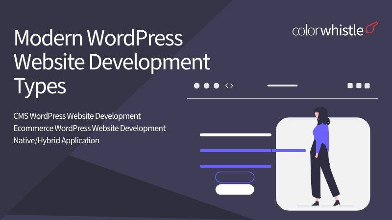 WordPress Website Development Types - ColorWhistle