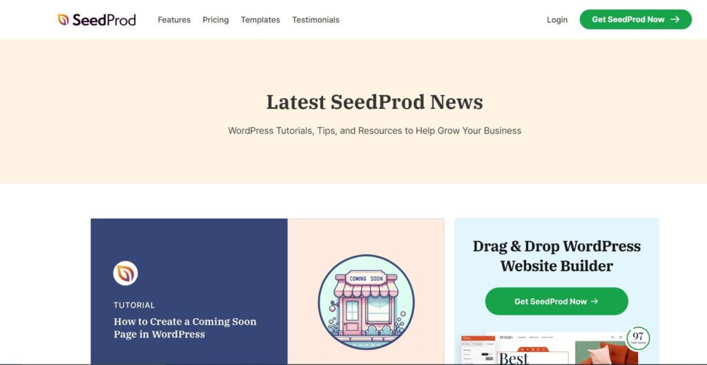 WordPress Maintenance Mode and Its Significance - (SeedProd) - ColorWhistle