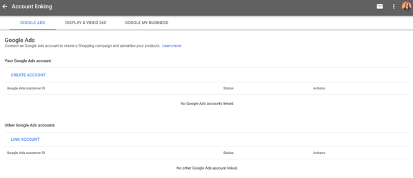 Google Shopping (G-Adwords Account Linking) - ColorWhistle
