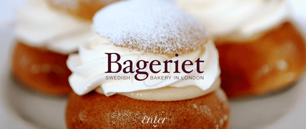 Bakery Website Design Ideas and Inspirations (bageriet bakes) - ColorWhistle