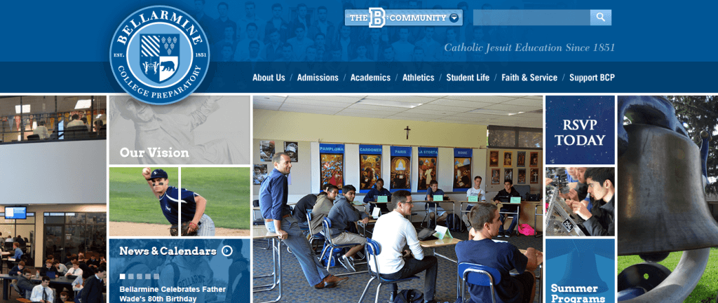 School Website Design Ideas And Inspirations (The Community) - ColorWhistle