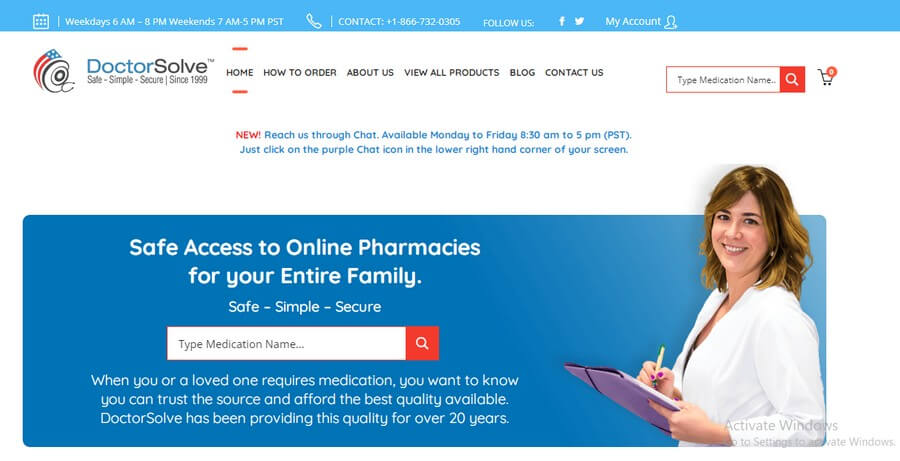 E-Commerce Marketplace Website Design Ideas (DoctorSolve) - ColorWhistle