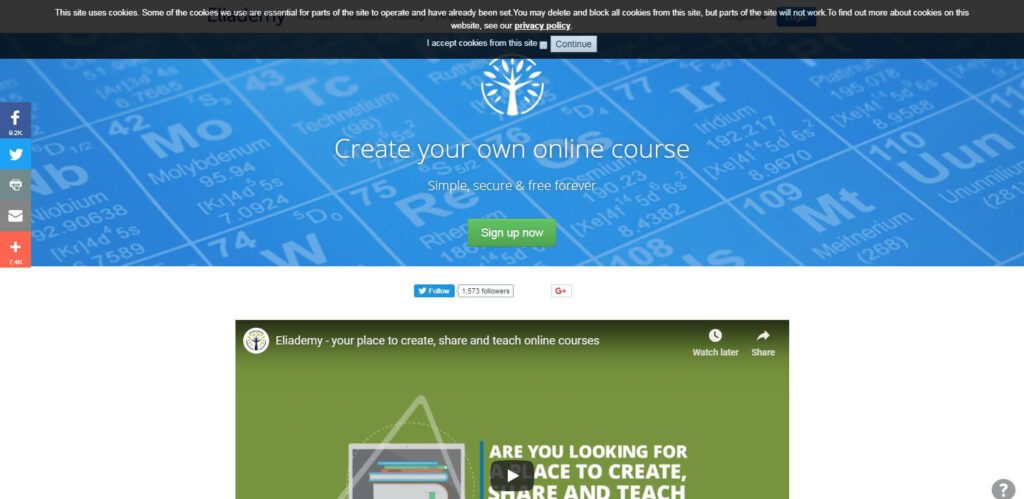 Top E-Learning Website Features, Ideas, and Inspirations  (Elidemy) - ColorWhistle