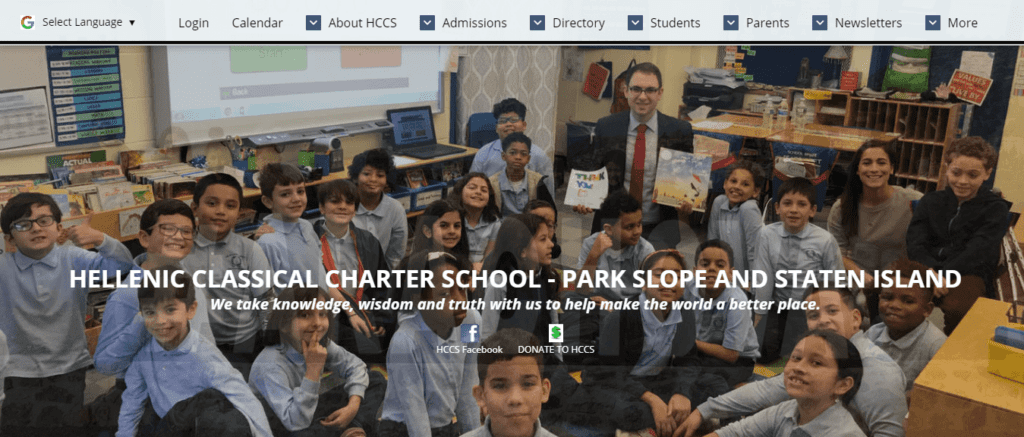 Charter School Websites in New York, USA - ColorWhistle