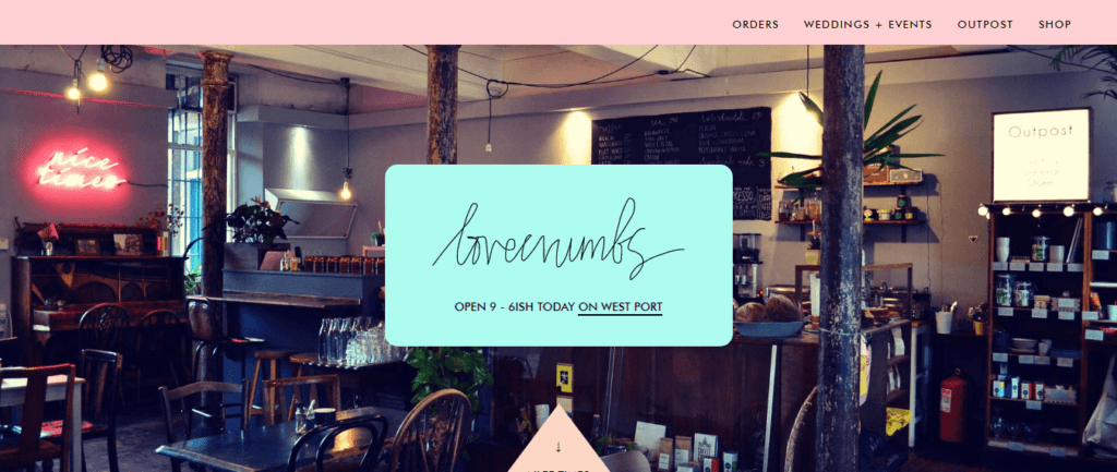 Bakery Website Design Ideas and Inspirations (Love Crumbs) - ColorWhistle