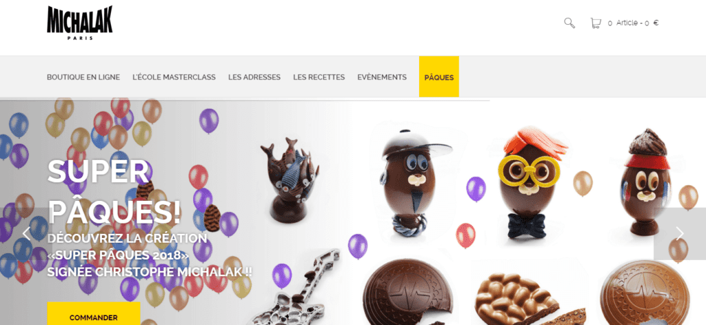 Bakery Website Design Ideas and Inspirations (Micahalak Bakes) - ColorWhistle