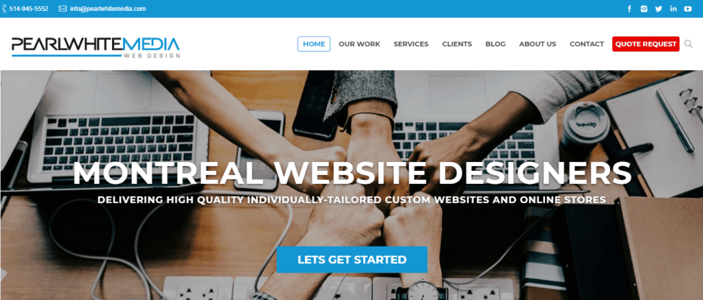 Best Web Design Companies in Montreal, Canada (PWM) - ColorWhistle