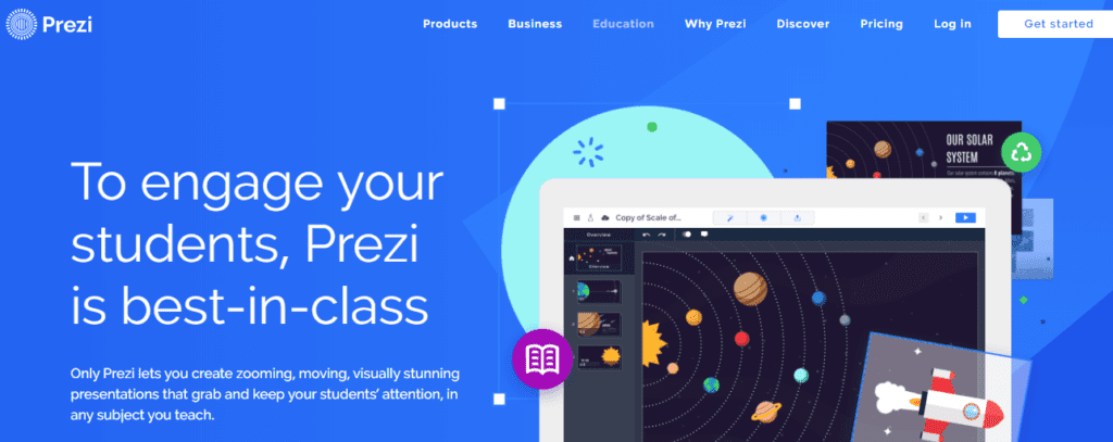 Top E-Learning Web Apps for Online Classroom (Prezi) - ColorWhistle