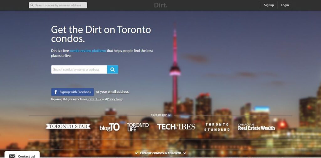 Real Estate Website Design Ideas and Examples (Dirt) - ColorWhistle