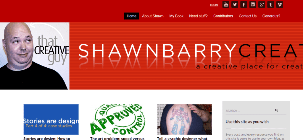 Web Design Blogs for Every Designers (Shawnbarry) - ColorWhistle
