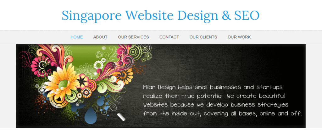 Top Web Design Companies In Singapore (Milan) - ColorWhistle
